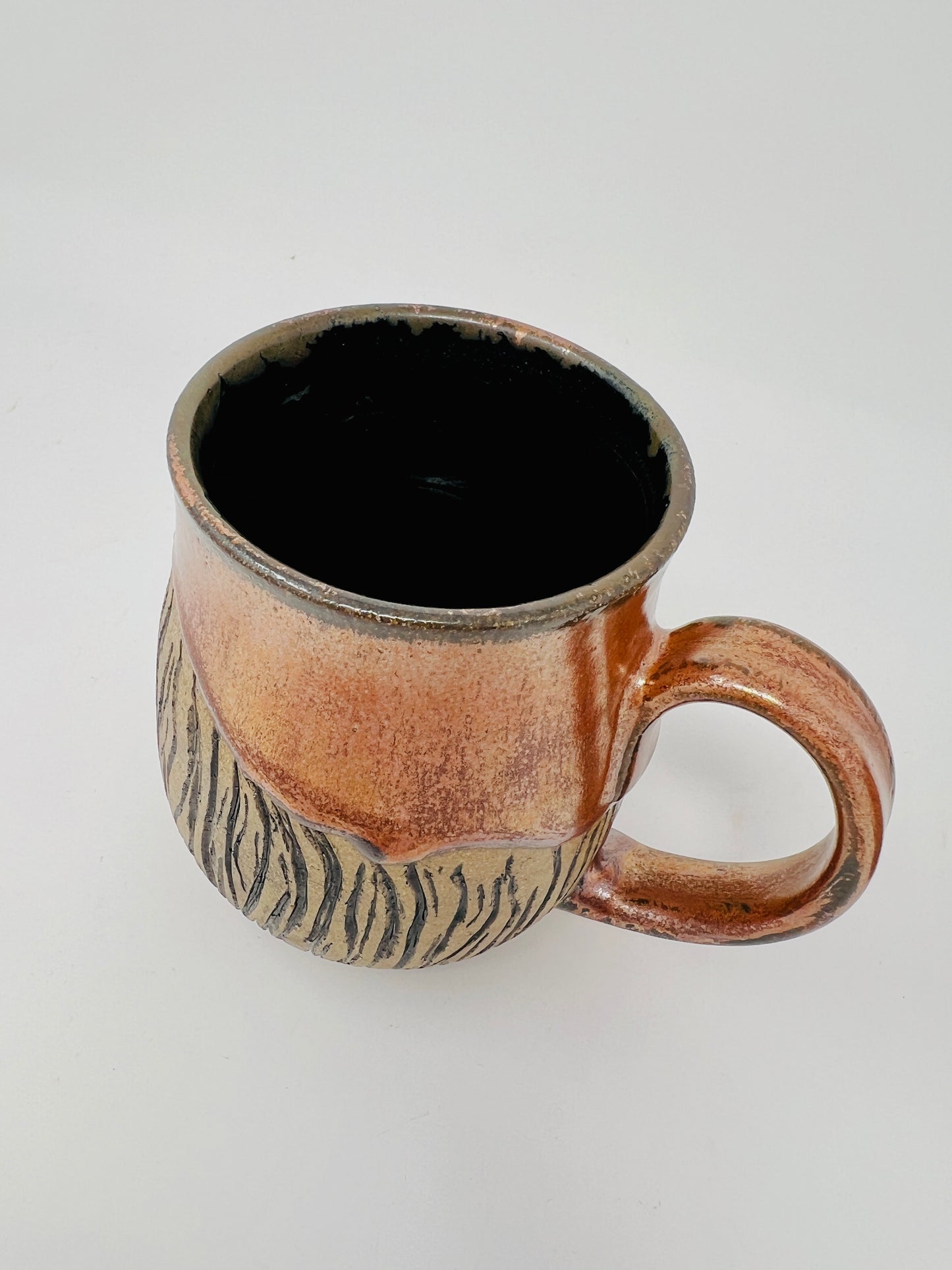 Copper & Wood Grain Mug 1