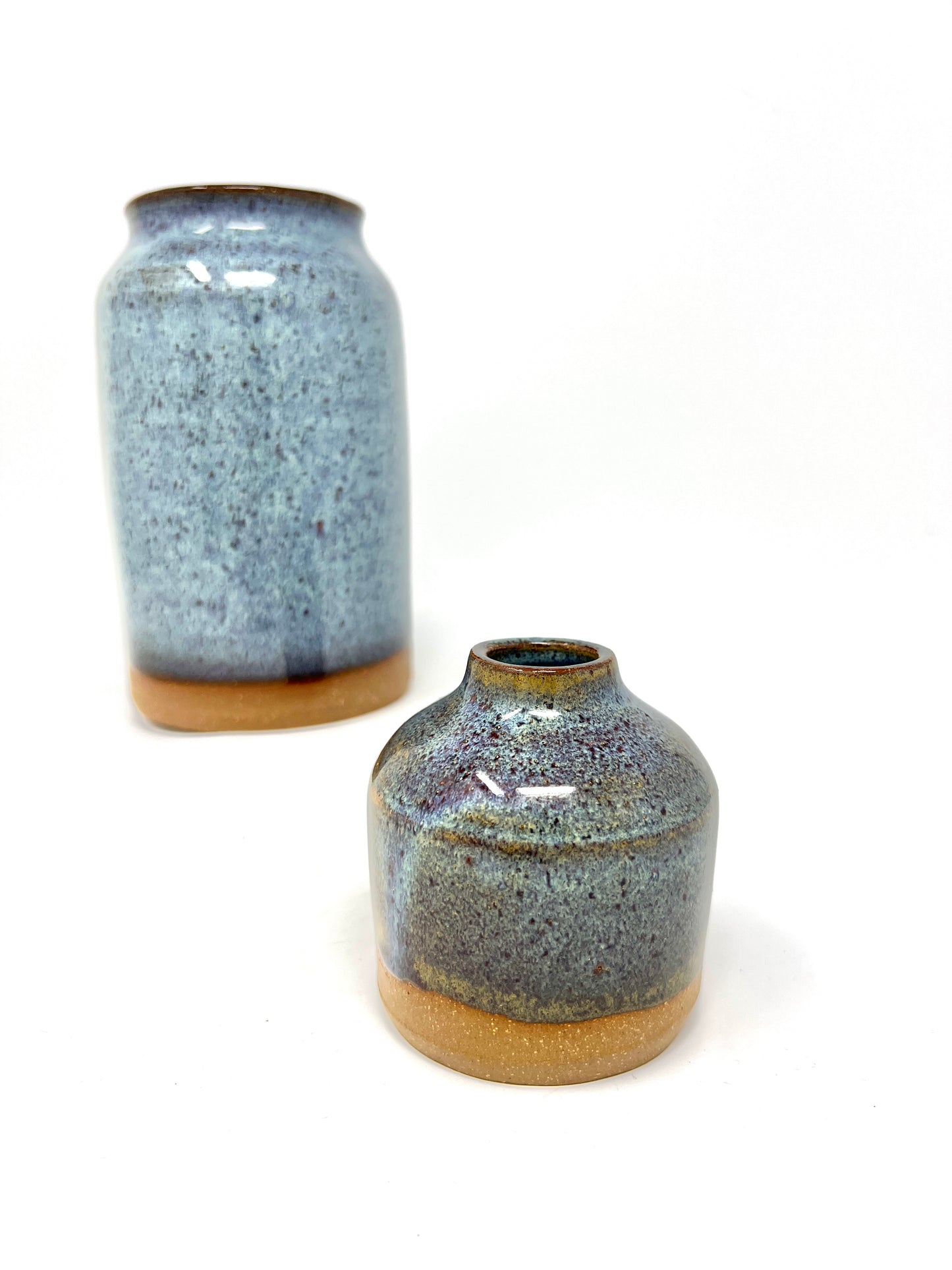 Blue Vase Pair