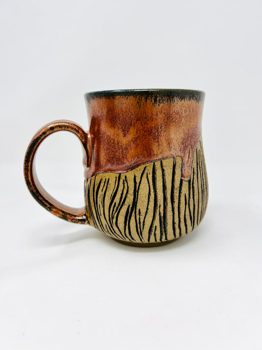 Copper & Wood Grain Mug 2