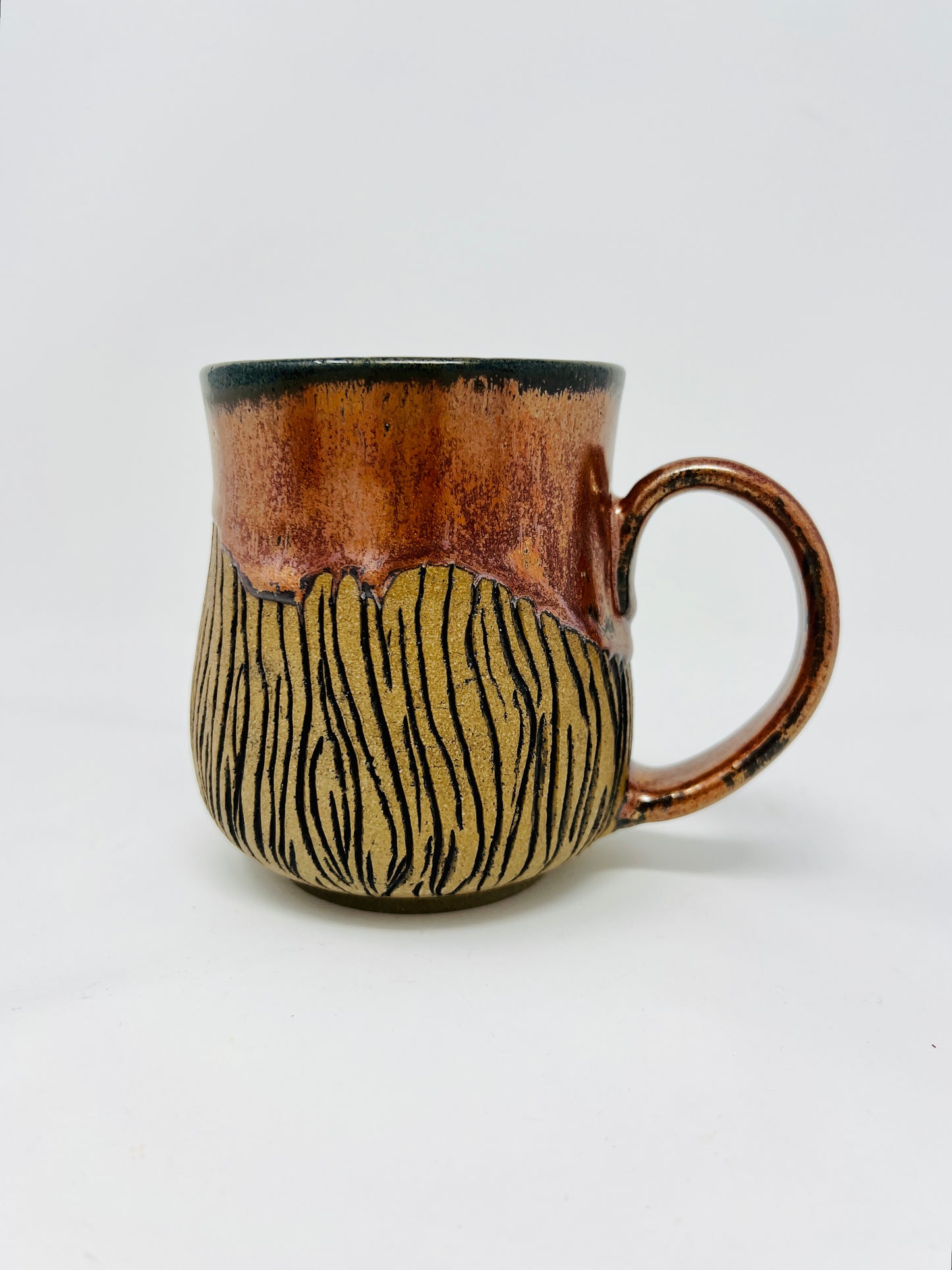 Copper & Wood Grain Mug 2
